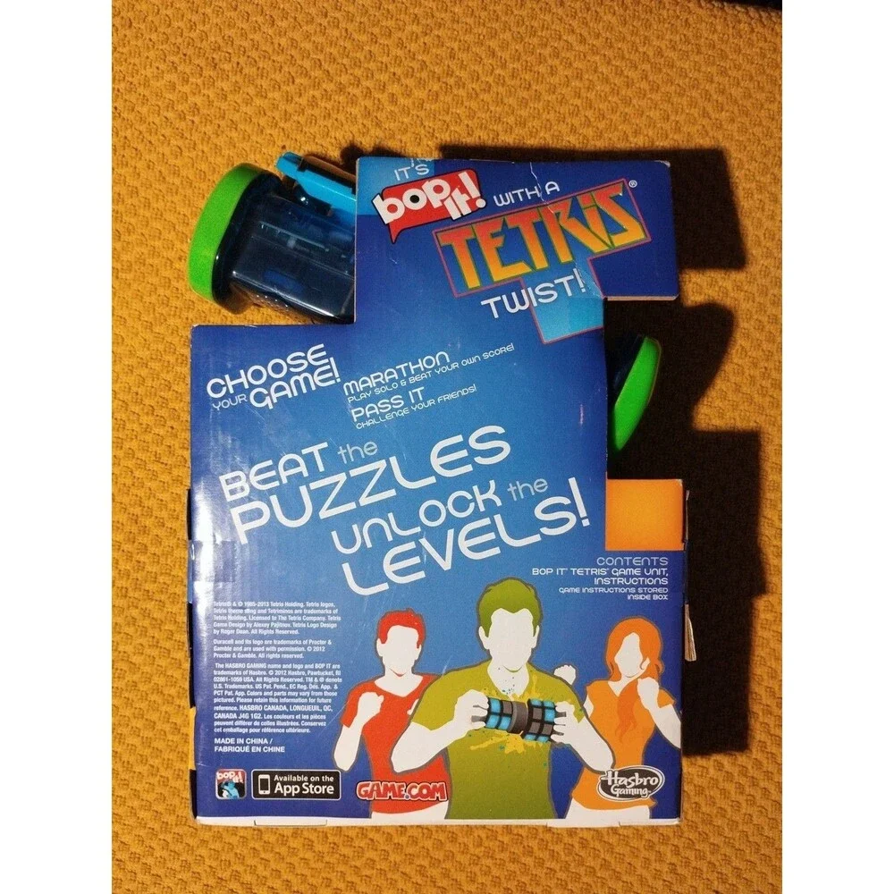 TETRIS Bop-It Game by Hasbro Gaming Electronic Fun Gift Kids & Adults Brand New!